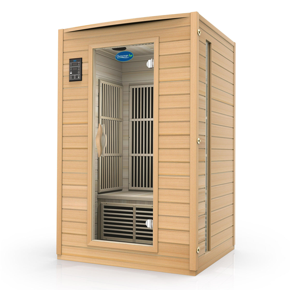 Durasage 2-Person Canadian Hemlock Far Infrared Sauna