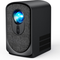Portable Projector Built for 4K Streaming, WiFi Bluetooth Connectivity, 350 ANSI Lumens, Electric Focus