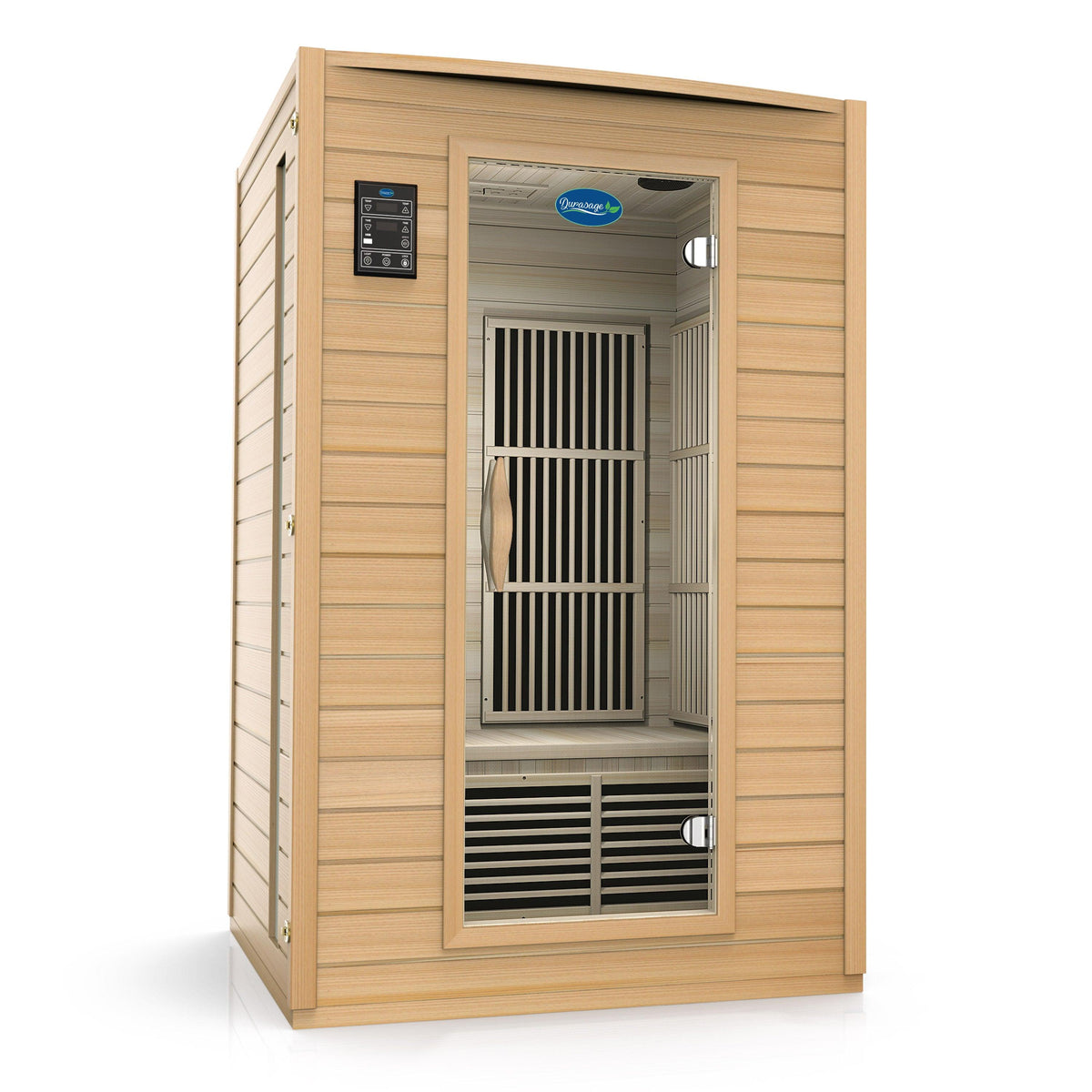 Durasage 2-Person Canadian Hemlock Far Infrared Sauna