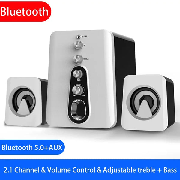 Computer Speakers Home Theater System Caixa De Som PC Bass Subwoofer Bluetooth Speaker Music Surround for Boombox Desktop Laptop