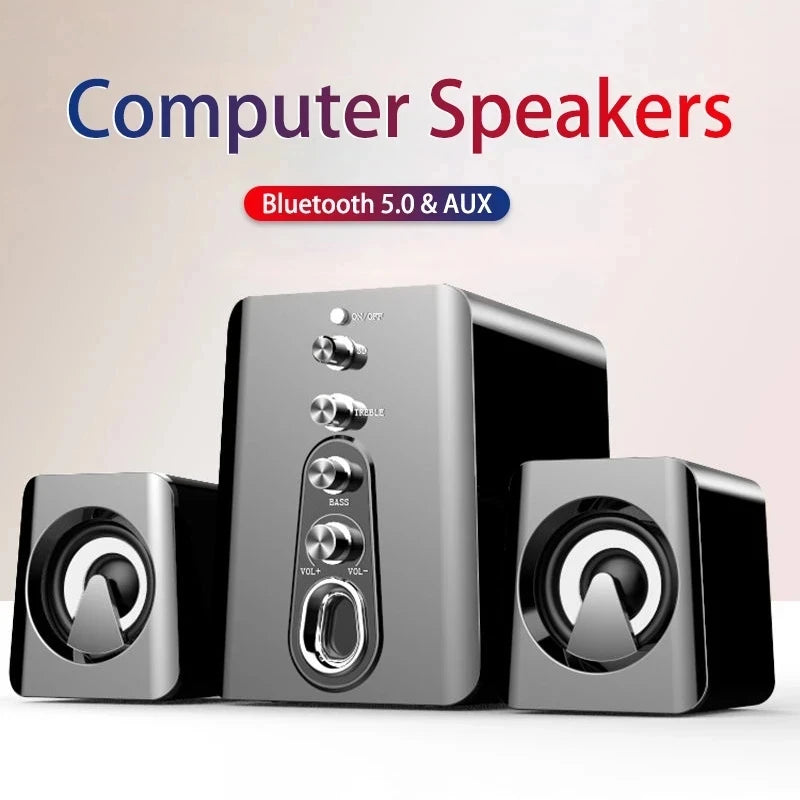 Computer Speakers Home Theater System Caixa De Som PC Bass Subwoofer Bluetooth Speaker Music Surround for Boombox Desktop Laptop