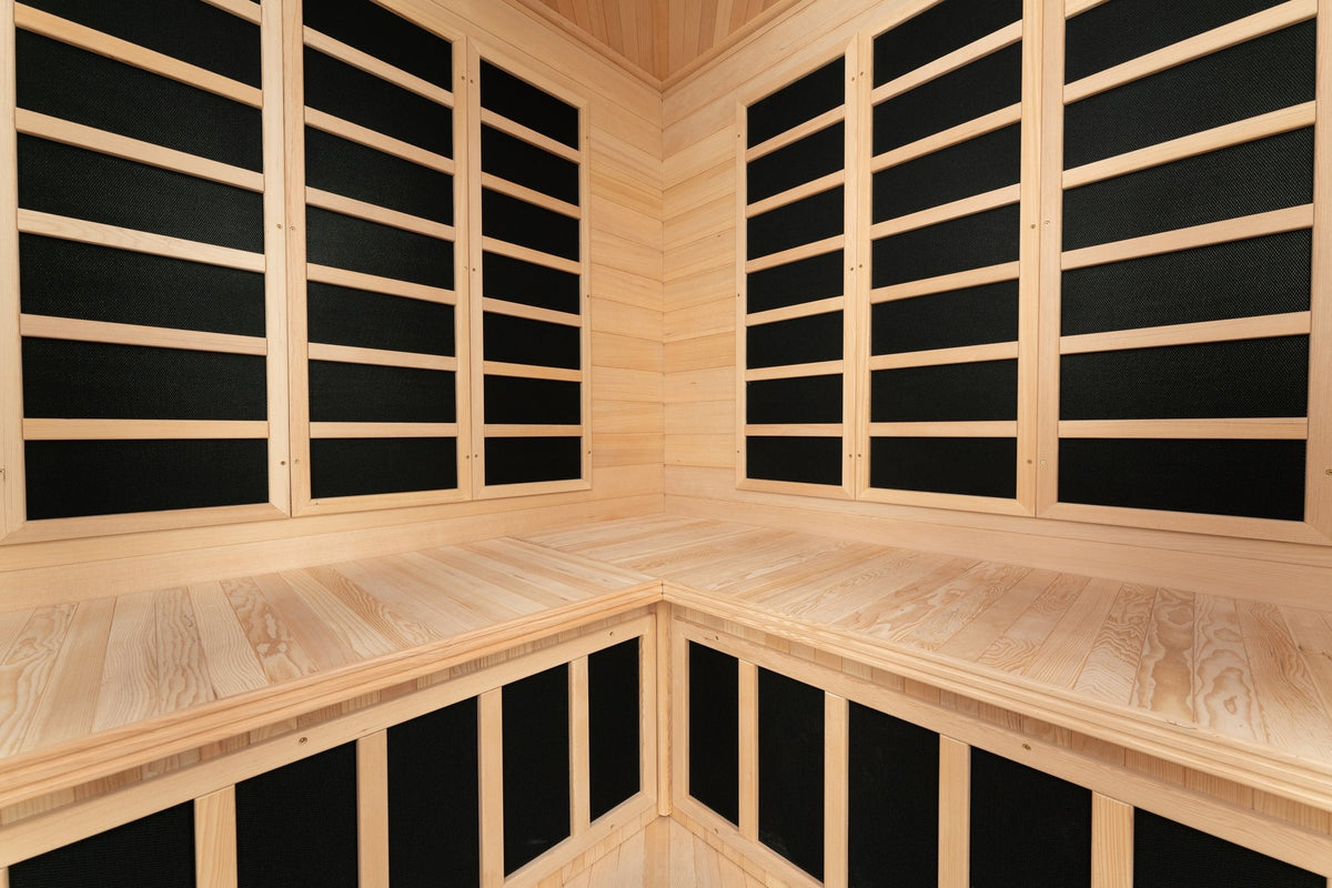 Blisspod Vienna 4-5 Person Far Infrared Corner Sauna