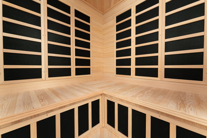 Blisspod Vienna 4-5 Person Far Infrared Corner Sauna