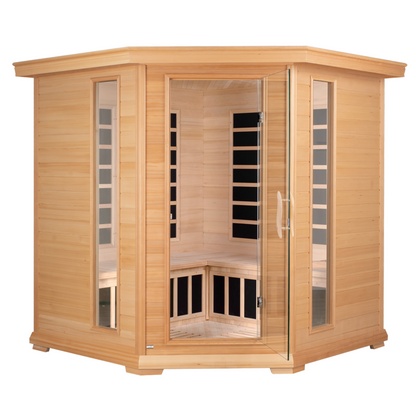 Blisspod Vienna 4-5 Person Far Infrared Corner Sauna
