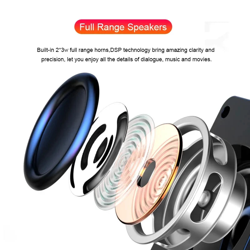 Computer Speakers Home Theater System Caixa De Som PC Bass Subwoofer Bluetooth Speaker Music Surround for Boombox Desktop Laptop