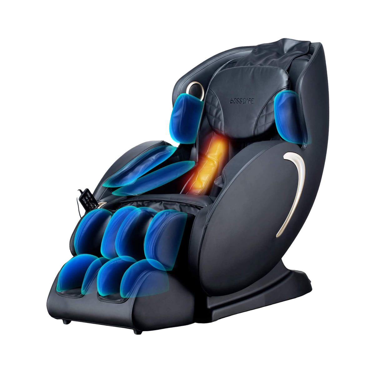 BossCare SAK32840 3D Zero-Gravity Massage Chair with App Control