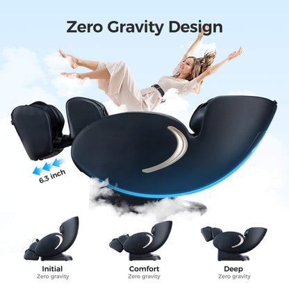 BossCare SAK32840 3D Zero-Gravity Massage Chair with App Control