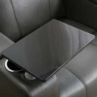 33.1'' Wide Modern Faux Leather Power Reclining Home Theater Individual Seat with Cup Holders (Set of 4)