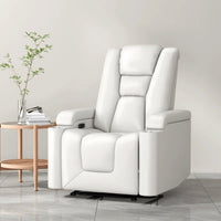Home Theater Recliner Built for Movie Nights, Power Reclining, USB Ports, Storage, Cup Holders