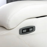 Home Theater Recliner Built for Movie Nights, Power Reclining, USB Ports, Storage, Cup Holders