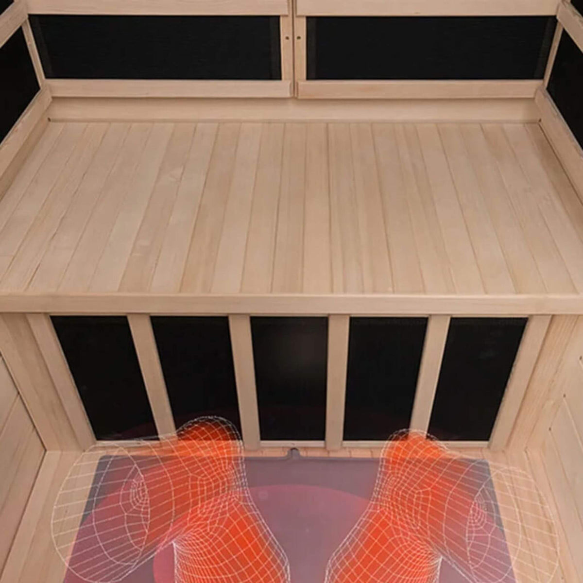 Ivara 2-Person Hemlock Far Infrared Sauna