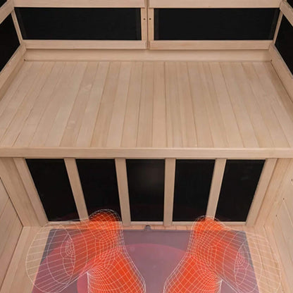 Ivara 2-Person Hemlock Far Infrared Sauna