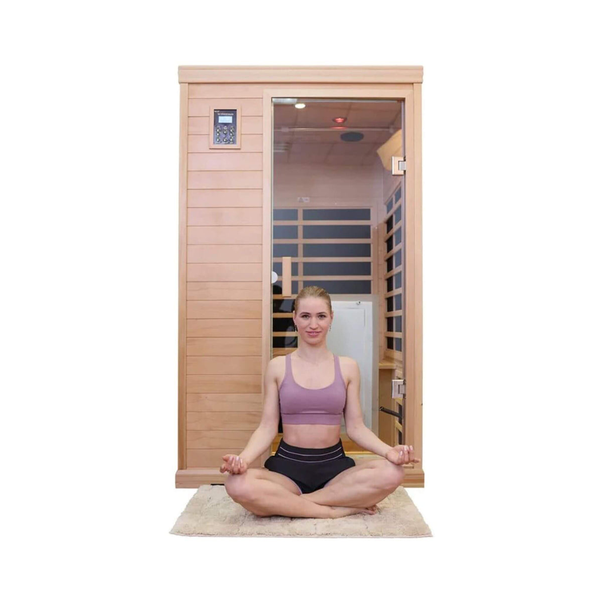 Ivara 2-Person Hemlock Far Infrared Sauna