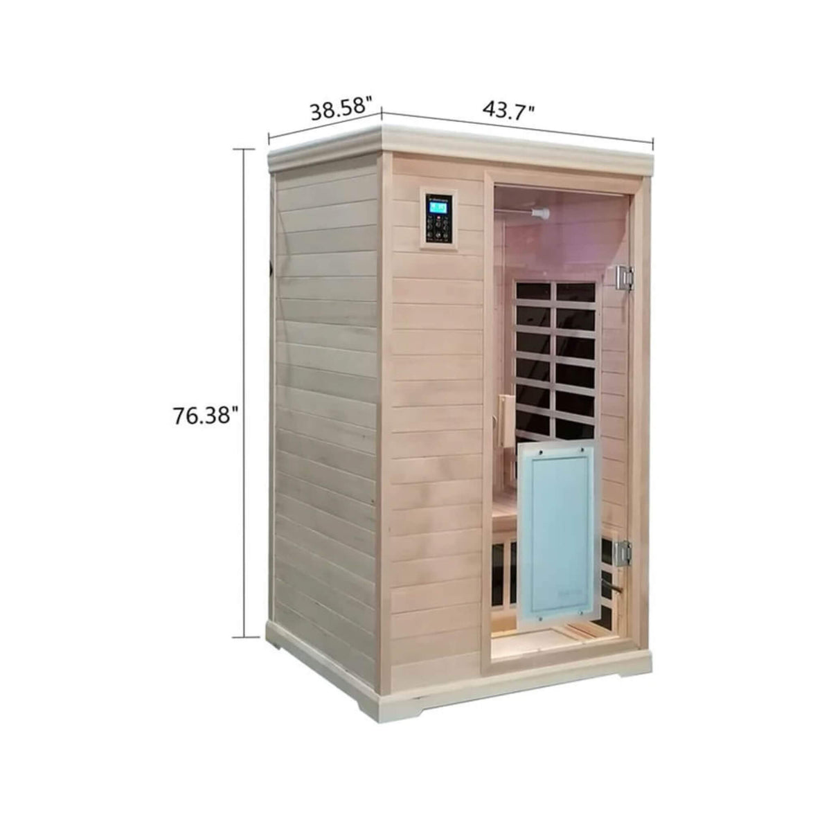 Ivara 2-Person Hemlock Far Infrared Sauna