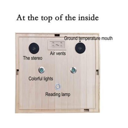 Ivara 2-Person Hemlock Far Infrared Sauna