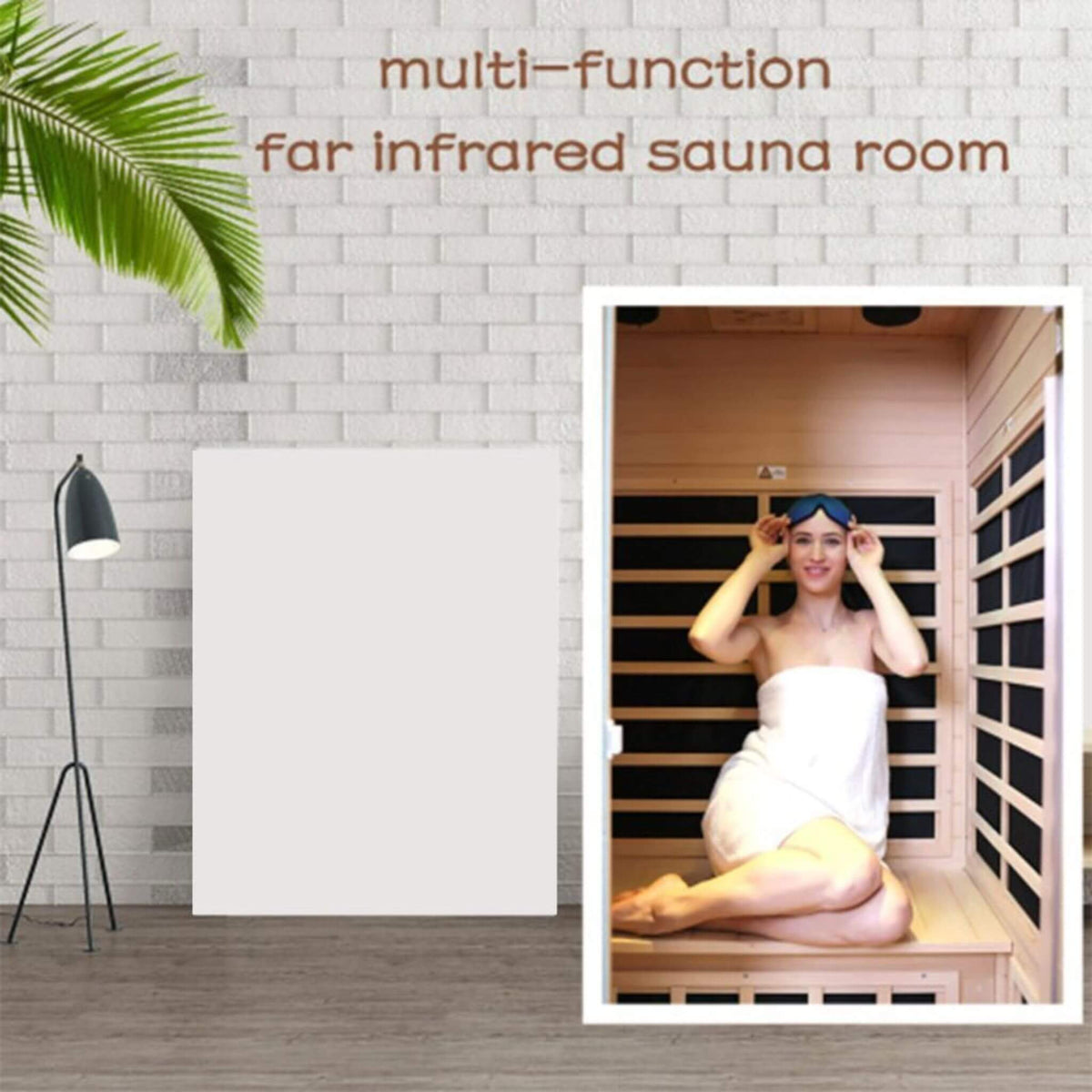 Ivara 2-Person Hemlock Far Infrared Sauna
