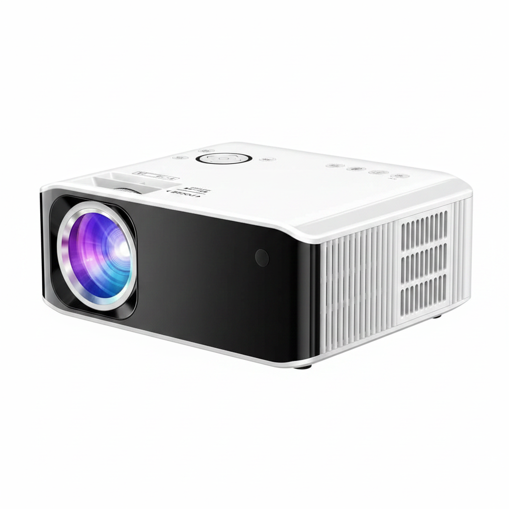 3000ANSI 4K Outdoor Projector with Wifi and Bluetooth, 6D/4P Keystone, 50% Zoom, 300" Movie Projector for Laptop/Hdmi/Usb/Tv Box/Android/Ios